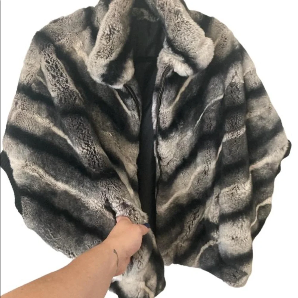 Bloomingdale’s inspired MINK! Coat size 44 - Picture 2 of 7